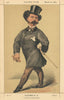VANITY FAIR SPY CARTOON Sir Robert Peel 'A professor of strong languages' 1870