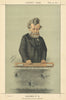 VANITY FAIR SPY CARTOON George Whalley 'The great believer in Roman…' 1871