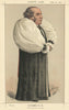 VANITY FAIR SPY CARTOON Dr Thomson 'The Archbishop of Society' By Ape 1871