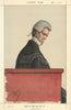 VANITY FAIR SPY CARTOON John George Shaw-Lefevre 'La Reyne le veult' 1871