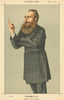 VANITY FAIR SPY CARTOON Anthony John Mundella 'Education & Arbitration' 1871