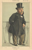 VANITY FAIR SPY CARTOON William Henry Gregory 'An art critic' Ceylon. Coïdé 1871
