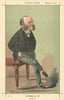 VANITY FAIR SPY CARTOON William Henry/WH Smith 'Newspapers'. Cecioni 1872