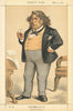VANITY FAIR SPY CARTOON Charles Sumner, US Senator 'The Massive Grievance' 1872