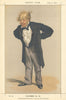 VANITY FAIR SPY CARTOON Charles Pelham Villiers 'He advocated Free-trade…' 1872