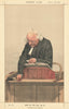 VANITY FAIR SPY CARTOON Rev Thomas Binney 'The head of the Dissenters' 1872
