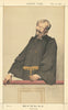 VANITY FAIR SPY CARTOON Rev Newman Hall 'Come to Jesus' Clergy. Montbard 1872