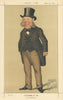 VANITY FAIR SPY CARTOON Sir Watkin Williams-Wynn 'The King of Wales' 1873