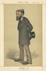VANITY FAIR SPY CARTOON George Otto Trevelyan 'The Competition Wallah' 1873