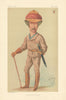 VANITY FAIR SPY CARTOON Garnet Wolseley 'The man who won't stop' Military 1874