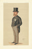 VANITY FAIR SPY CARTOON William Patrick Adam 'The Past' Law. By Ape 1874 print