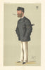 VANITY FAIR SPY CARTOON Edmund Gustavus, Count Batthyany 'Yachting'. Ape 1874