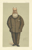 VANITY FAIR SPY CARTOON Sir James Hudson 'Ill-used'. Diplomat. By Ape 1874
