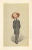 VANITY FAIR SPY CARTOON Algernon Charles Swinburne 'Before sunrise' Poets 1874