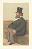 VANITY FAIR SPY CARTOON Purcell O'Gorman 'The joker for Waterford' Ireland 1875