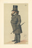 VANITY FAIR SPY CARTOON 3rd Duke of Buckingham & Chandos 'a safe Duke'. Ape 1875