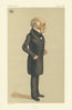 VANITY FAIR SPY CARTOON The Earl of Powis 'Mouldy' Cambs 1876 old print