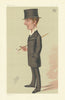 VANITY FAIR SPY CARTOON The Earl of Rosebery 'Horses' Racing 1876 old print