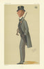 VANITY FAIR SPY CARTOON Lord Alington 'Bunny' 1876 old antique print picture