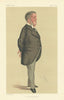 VANITY FAIR SPY CARTOON Beauchamp Paget-Seymour 'The swell of the Ocean' 1876