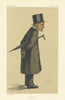 VANITY FAIR SPY CARTOON Rev Henry Parry Liddon 'High Church' Clergy 1876 print