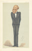 VANITY FAIR SPY CARTOON Jacob Bright 'the Apostle to the Women' Manchester 1877
