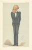 VANITY FAIR SPY CARTOON Jacob Bright 'the Apostle to the Women' Manchester 1877