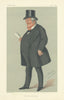 VANITY FAIR SPY CARTOON Thomas Bayley Potter 'the Manchester school' Lancs 1877
