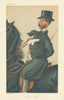 VANITY FAIR SPY CARTOON John Mackenzie Grieve 'Haute école' Horses 1877 print
