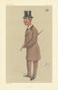 VANITY FAIR SPY CARTOON Earl of Dunraven & Mount-Earl 'active' Journalist 1878