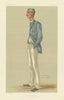 VANITY FAIR SPY CARTOON Frederick Spofforth 'The Demon Bowler' Cricket 1878