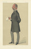 VANITY FAIR SPY CARTOON John Tenniel 'Punch' Newspapers 1878 old antique print