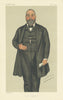 VANITY FAIR SPY CARTOON Philip Cunliffe Owen 'Paris Exhibition' V&A museum 1878