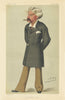 VANITY FAIR SPY CARTOON Francis Bret Harte 'The Heathen Chinee' USA Author 1879