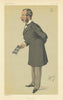 VANITY FAIR SPY CARTOON William Bateman-Hanbury 'Reciprocity'. Ape 1879 print