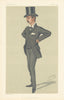 VANITY FAIR SPY CARTOON Edward Stanhope 'The young man' Lincolnshire MP 1879
