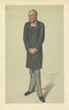 VANITY FAIR SPY CARTOON George Osborne Morgan QC 'Burials' Wales 1879 print