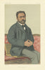 VANITY FAIR SPY CARTOON Emile Zola 'French Realism' Novelist playwright 1880