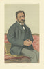 VANITY FAIR SPY CARTOON Emile Zola 'French Realism' Novelist playwright 1880