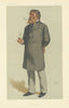 VANITY FAIR SPY CARTOON James Russell Lowell 'Hosea Biglow' Romantic poet 1880