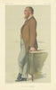VANITY FAIR SPY CARTOON Leonard Henry Courtney 'Proper self-sufficiency' 1880