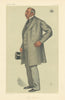 VANITY FAIR SPY CARTOON 3rd Marquess of Ailesbury 'Three Dowagers' 1880 print