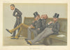 VANITY FAIR SPY CARTOON 'The Fourth Party' Spencer-Churchill—Balfour—Gorst 1880