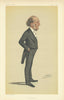 VANITY FAIR SPY CARTOON John Walter 'The Times' Newspapers 1881 old print
