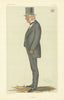 VANITY FAIR SPY CARTOON Thomas Parker 6th Earl of Macclesfield 'A coachman' 1881