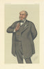 VANITY FAIR SPY CARTOON Sampson Samuel Lloyd 'Fair Trade' Lloyds Bank 1882