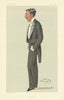 VANITY FAIR SPY CARTOON Viscount Mandeville 'Kim' Ireland 1882 old print