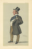 VANITY FAIR SPY CARTOON Henry Edwards 'Weymouth' Dorset 1882 old antique print
