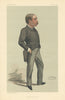 VANITY FAIR SPY CARTOON William Hurrell Mallock 'Is life worth living?' 1882