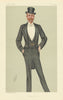 VANITY FAIR SPY CARTOON Viscount Baring 'Winchester' MP. Barings Bank 1883